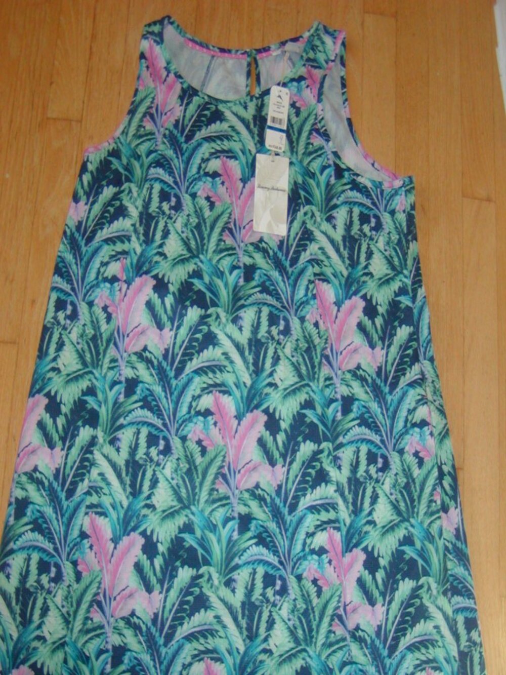 Tommy Bahama Villa Palms SL Tank Dress. NWT Size XL